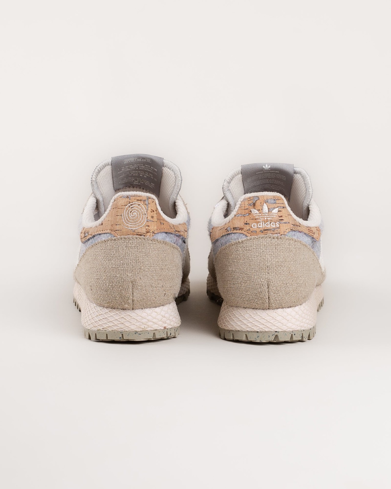 New York pair from behind with cork heel tabs