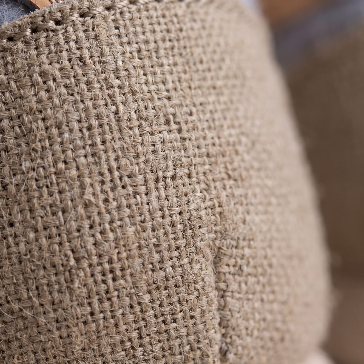 Close-up of the hemp overlay