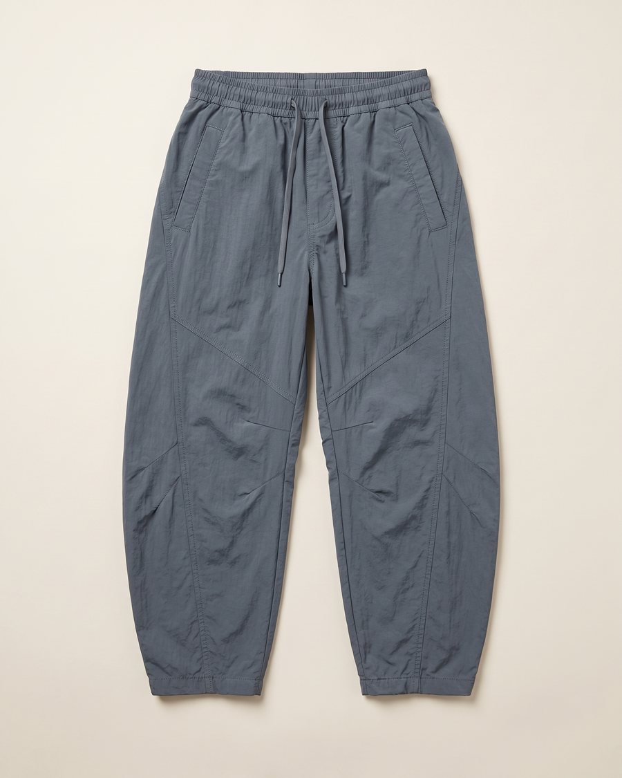 Menswear AW27 Balloon Trousers, flat