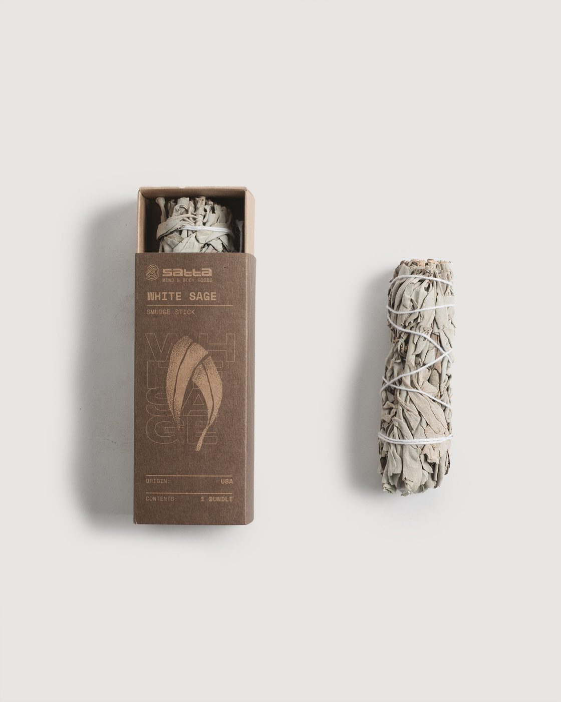 White sage smudge stick and box