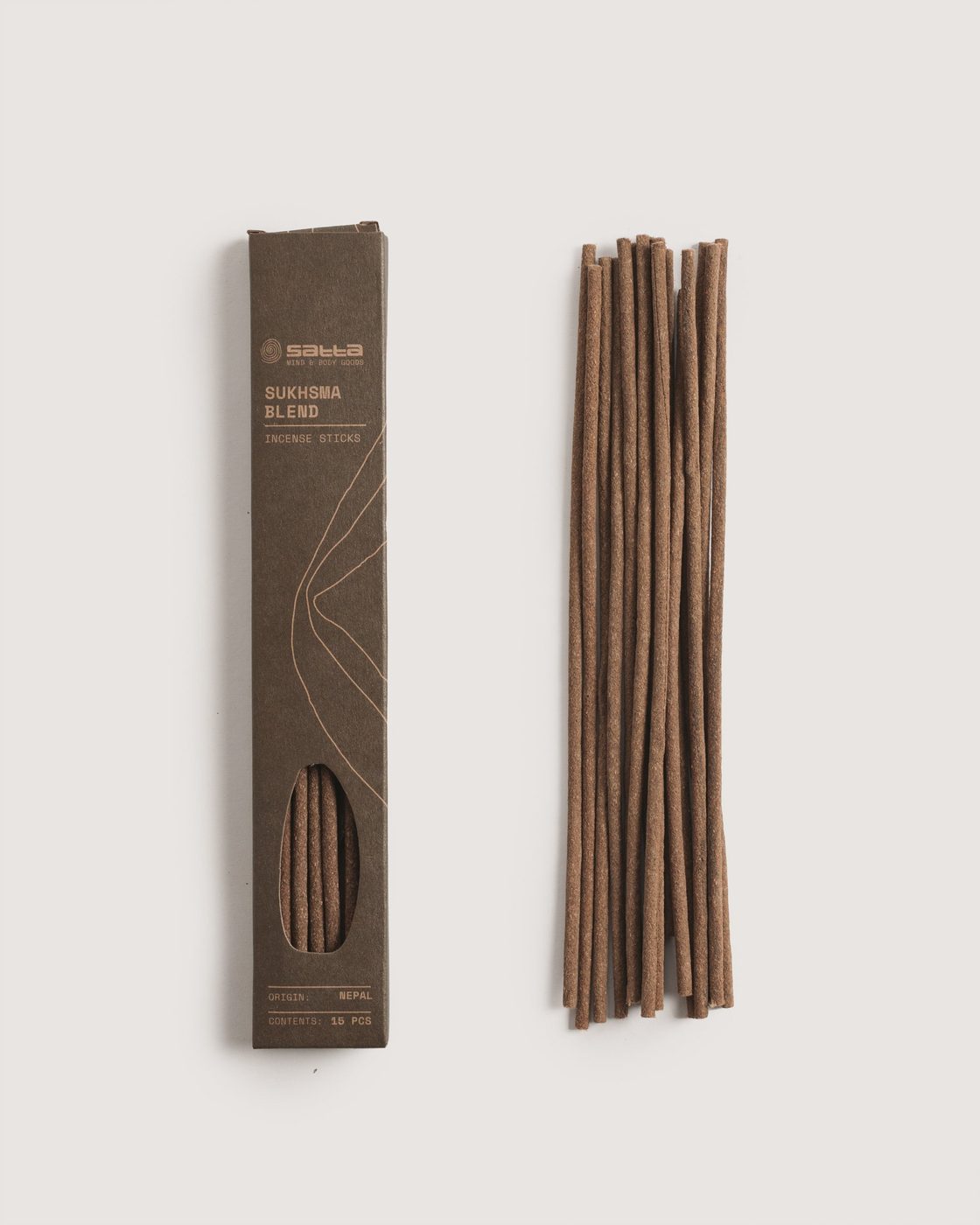 Sukhsma blend incense and box