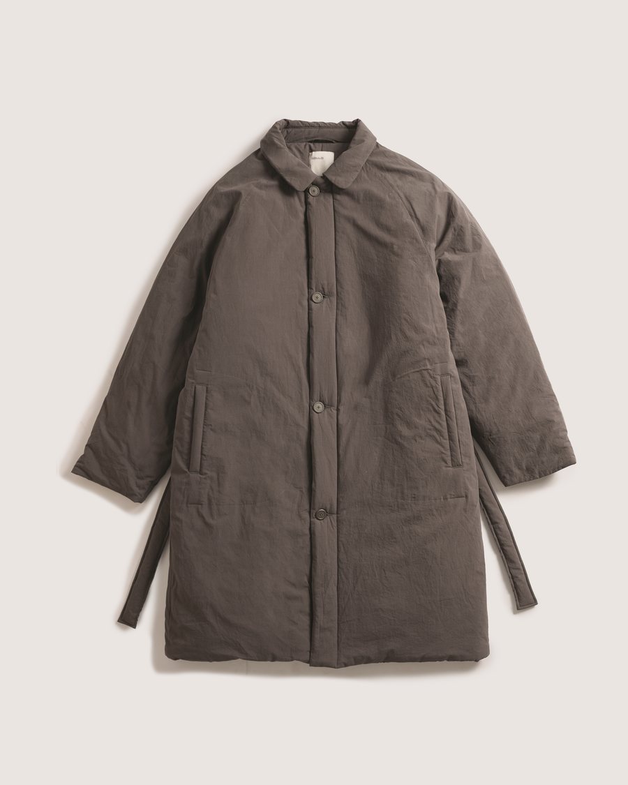 Satta Padded belted coat, flat