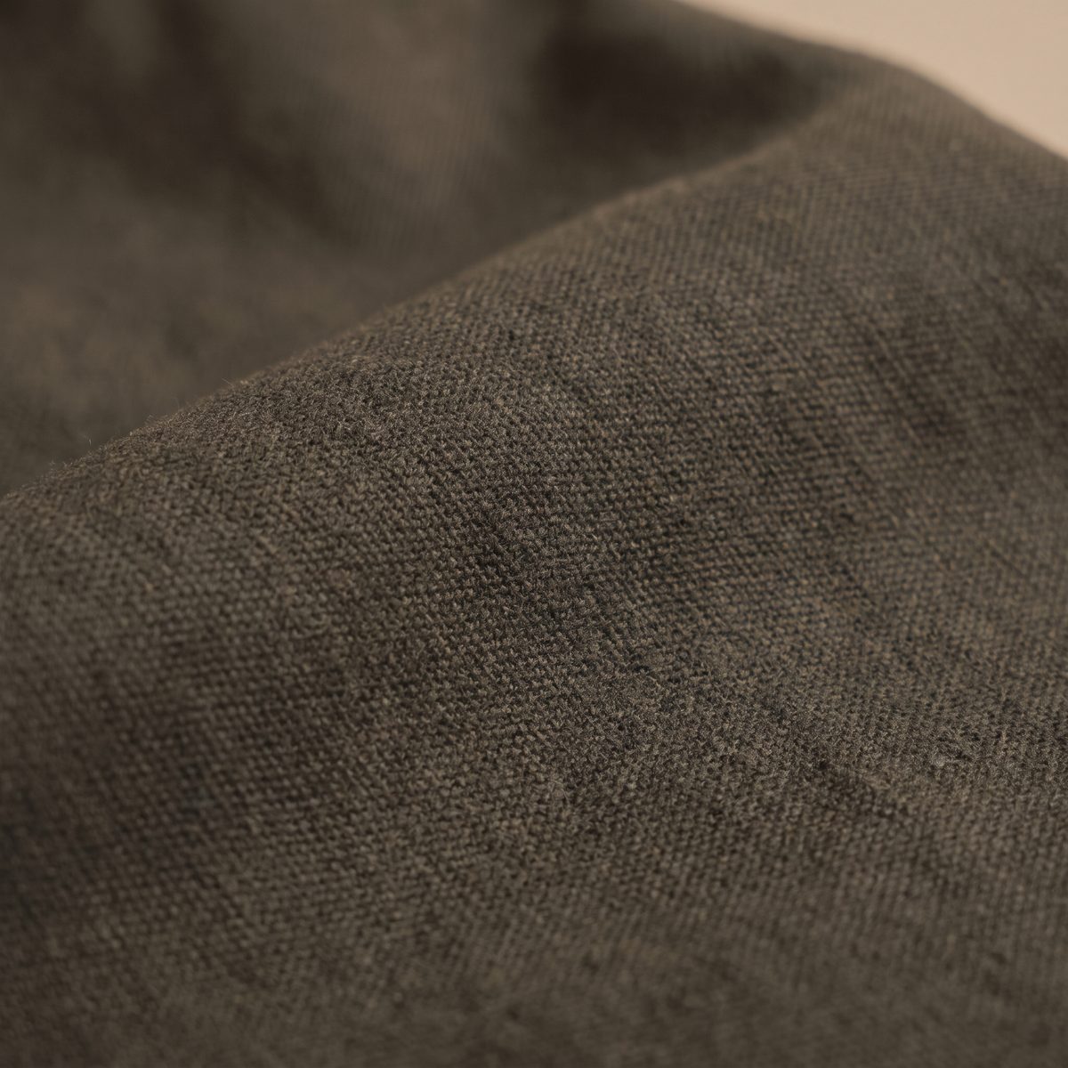 Close-up of heavy cotton canvas