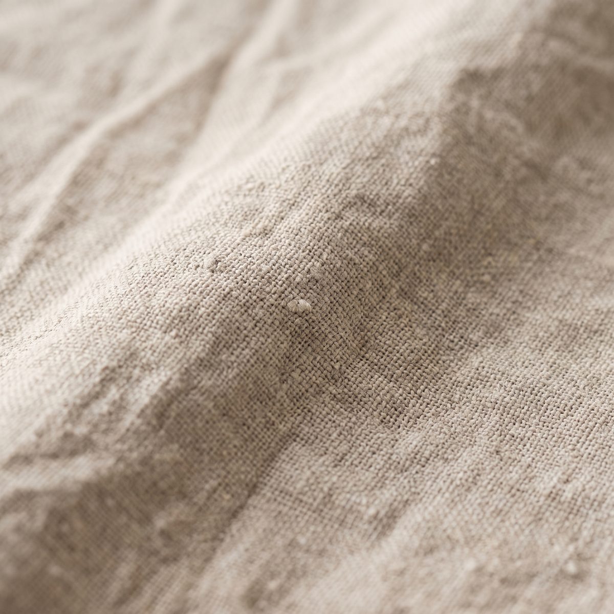 Close-up of linen-cotton