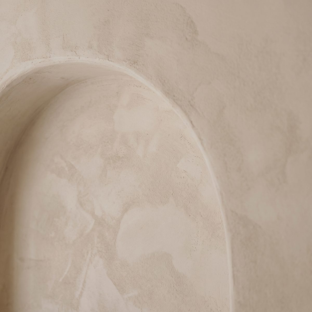 Close-up of lime stucco