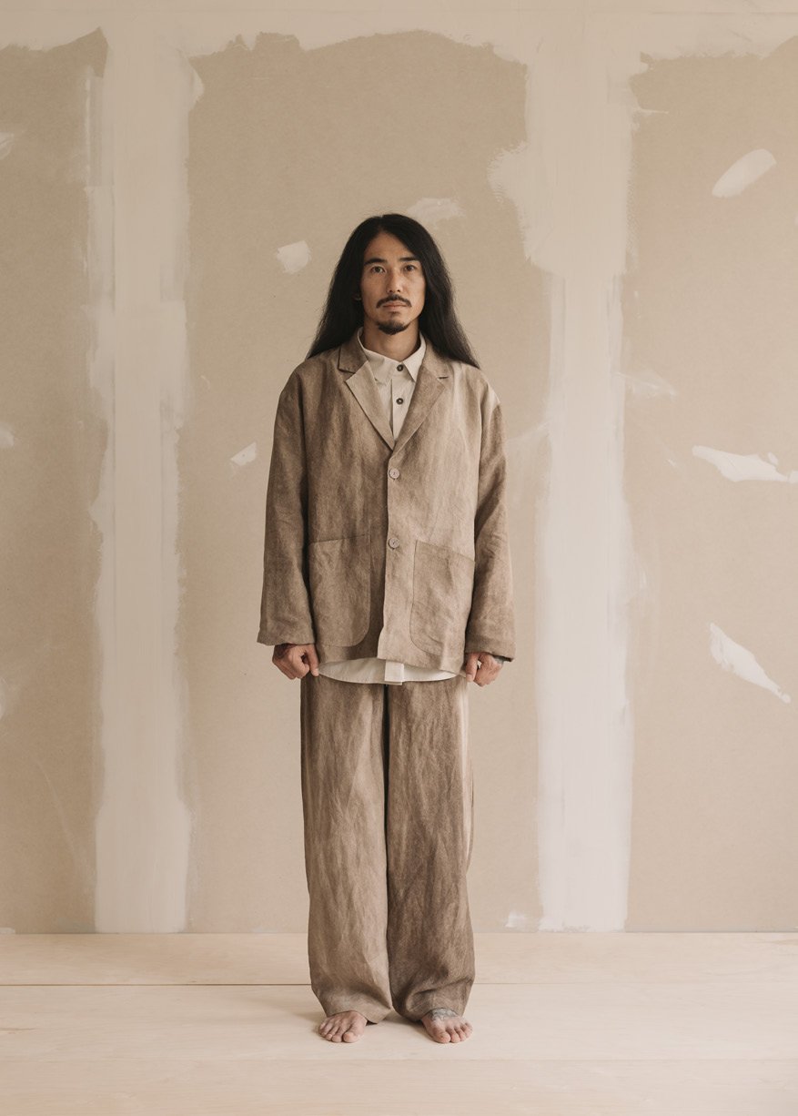 Satta SS24: washed jacket and trousers
