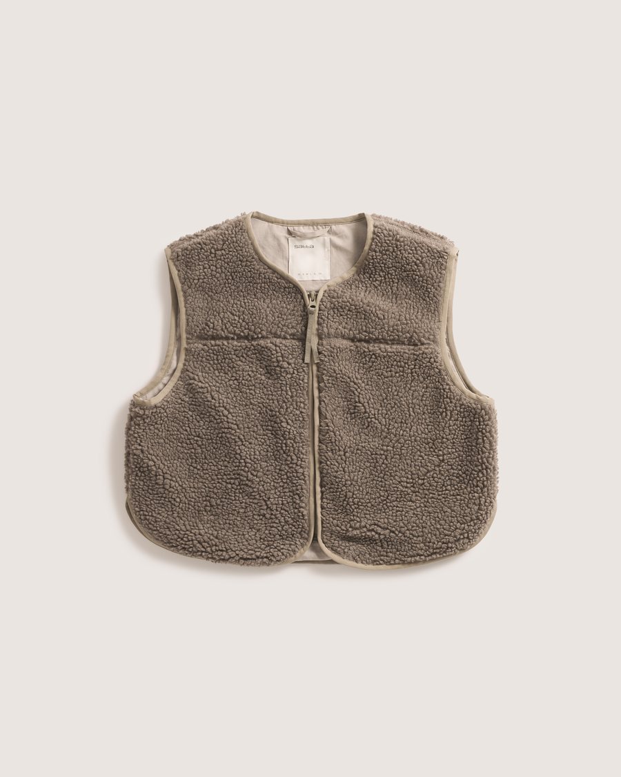 Satta womenswear Fleece vest, flat