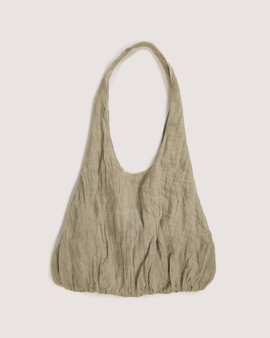 Satta womenswear Crinkle linen bag, flat