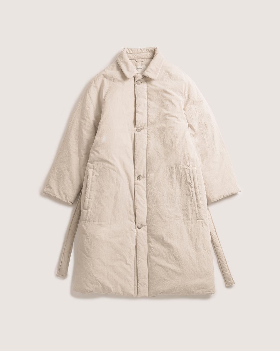 Satta womenswear Padded belted coat, flat