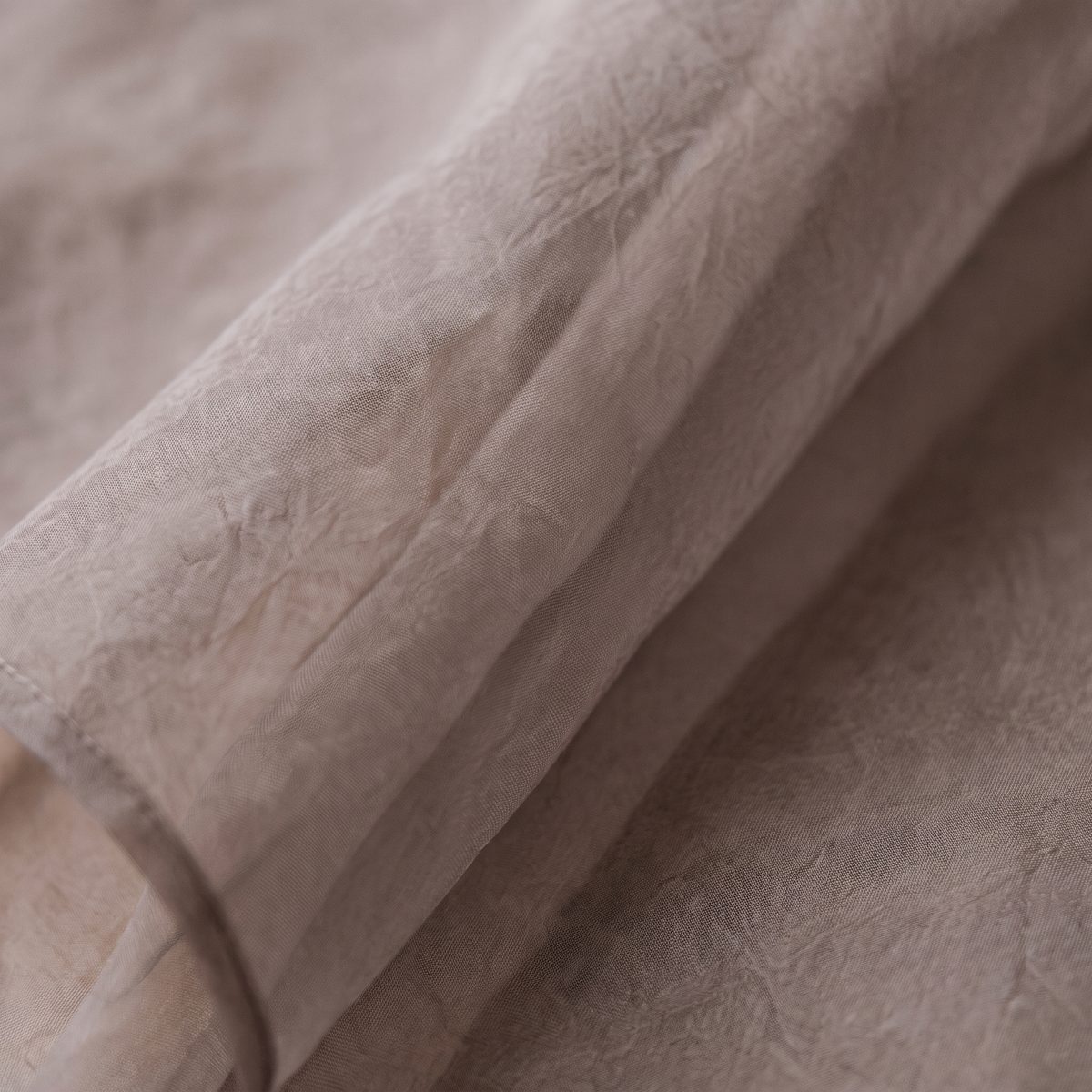 Close-up of organza